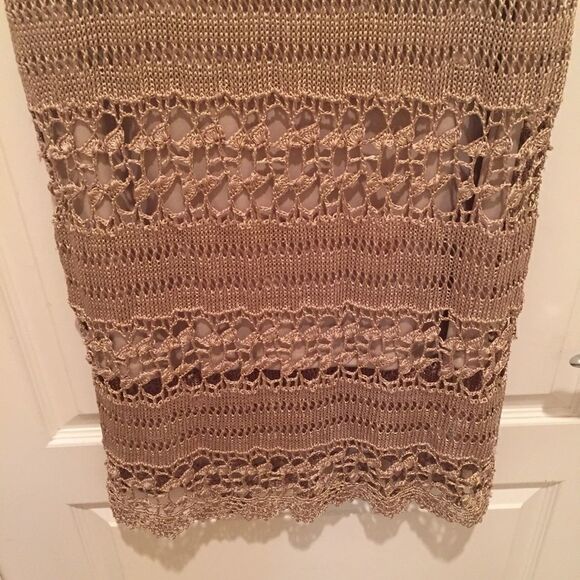 Chico’s Crochet Strapless Dress - Picture 2 of 8